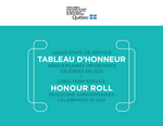 Honour Roll 2021