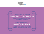 Honour Roll 2022