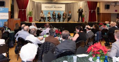 Dr Samer Daher, médecin de famille, GMF La cité médicale de Montréal / Dre Renée Fournier, médecin de famille, GMF-R Queen Elizabeth / Dre Fanny Hersson, médecin de famille, Clinique VMS / Dre Heather Rubenstein, médecin de famille, GMF-U Village- Dr Samer Daher, médecin de famille, GMF La cité médicale de Montréal / Dre Renée Fournier, médecin de famille, GMF-R Queen Elizabeth / Dre Fanny Hersson, médecin de famille, Clinique VMS / Dre Heather Rubenstein, médecin de famille, GMF-U Village-Santé / Dr Ernesto Schiffrin, Chef du département de médecine spécialisée, Hôpital général juif / Dre Elizabeth MacNamara, chef de la biochimie médicale, Hôpital général juif et présidente du CMDP du CIUSSS du Centre-Ouest-de-l’Île-de-Montréal / Dr François Loubert, Chef du DRMG de Montréal
