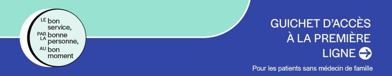 Logo du Guichet d'accès à la première ligne (GAP)