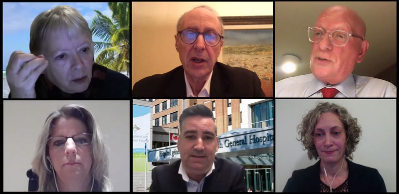 Presentations at the CIUSSS’s Public Information Meeting were made via Zoom by CIUSSS leaders.