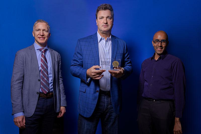 Dr Karl Looper, Stéphane Richer et Dr Soham Rej