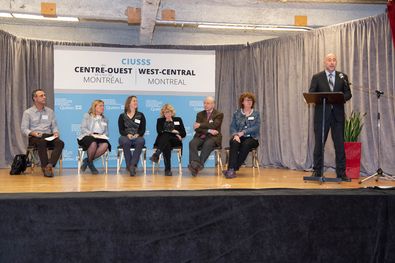  Dr. François Loubert and the panelists